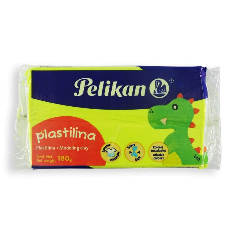 Pelikan PELIKAN MEXICO, S.A. DE C.V. PLASTILINA MARQUETA 180G PELIKAN AMARILLO NEON