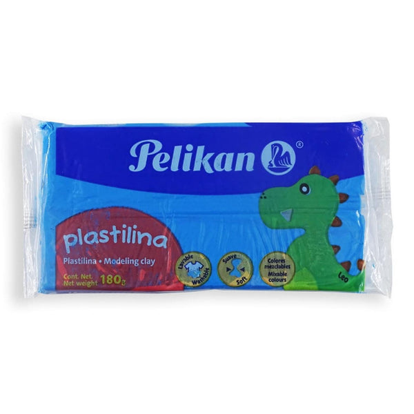 Pelikan PELIKAN MEXICO, S.A. DE C.V. PLASTILINA MARQUETA 180G PELIKAN AZUL CLARO