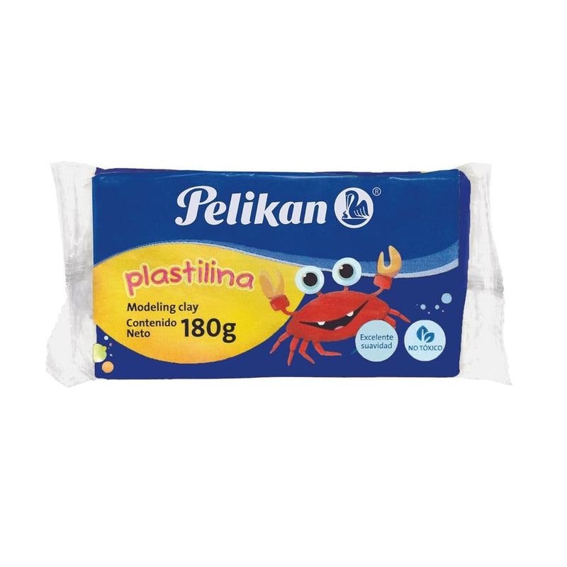 Pelikan PELIKAN MEXICO, S.A. DE C.V. PLASTILINA MARQUETA 180G PELIKAN AZUL MARINO