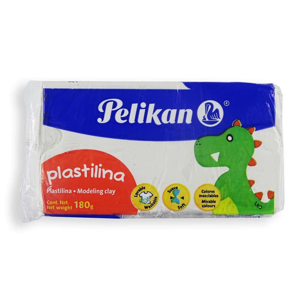 Pelikan PELIKAN MEXICO, S.A. DE C.V. PLASTILINA MARQUETA 180G PELIKAN BLANCO