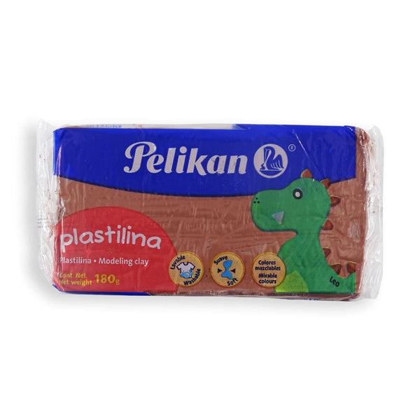 Pelikan PELIKAN MEXICO, S.A. DE C.V. PLASTILINA MARQUETA 180G PELIKAN CAFE