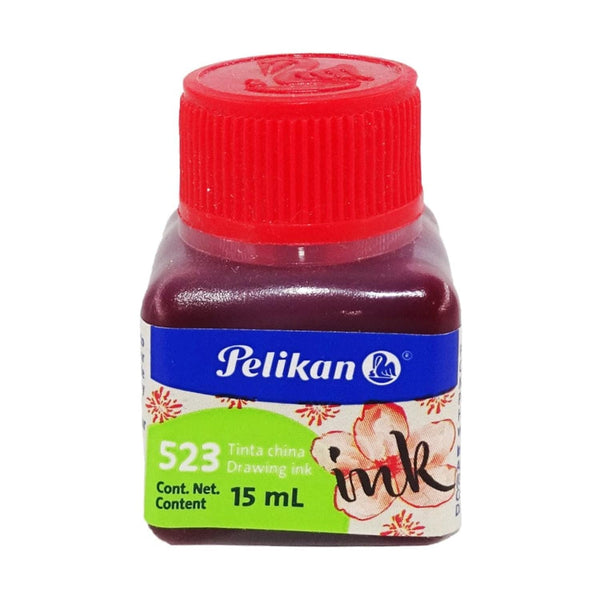 Pelikan PELIKAN MEXICO, S.A. DE C.V. TINTA CHINA 15ML PELIKAN ROJA