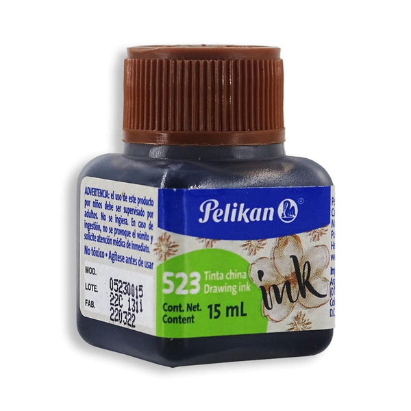 Pelikan PELIKAN MEXICO, S.A. DE C.V. TINTA CHINA 15ML PELIKAN SEPIA