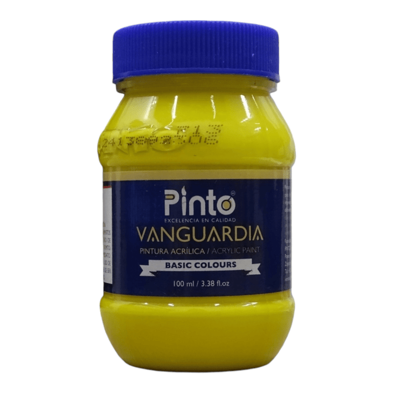 Pinto PINTO DISTRIBUIDORA, S.A. DE C.V. AMARILLO MEDIO PINTURA ACRILICA VANGUARDIA 100ML