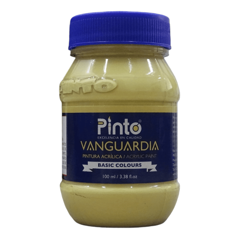 Pinto PINTO DISTRIBUIDORA, S.A. DE C.V. AMARILLO NAPOLES PINTURA ACRILICA VANGUARDIA 100ML