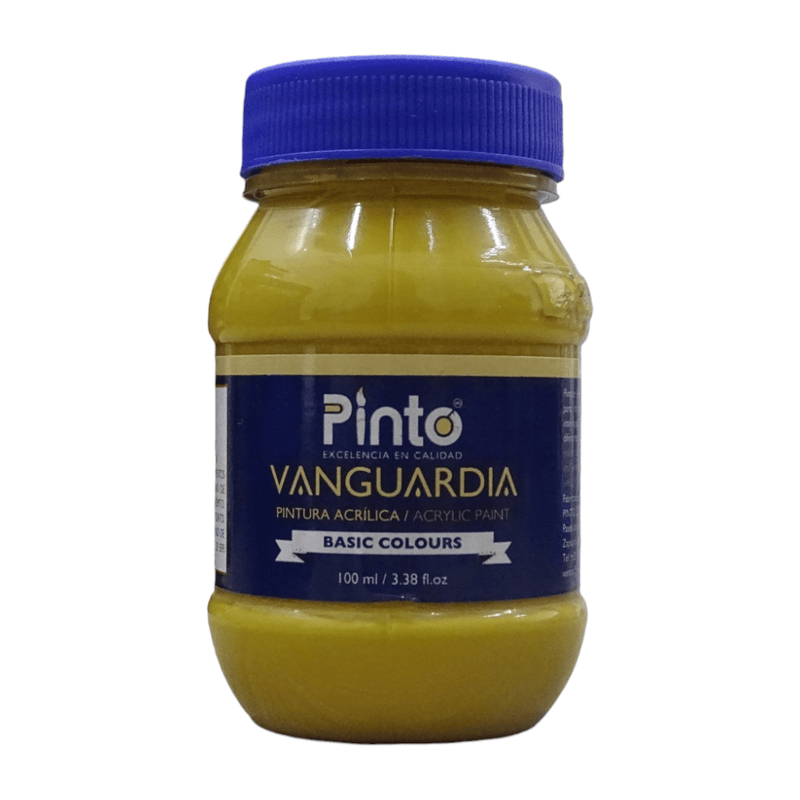 Pinto PINTO DISTRIBUIDORA, S.A. DE C.V. AMARILLO OCRE PINTURA ACRILICA VANGUARDIA 100ML