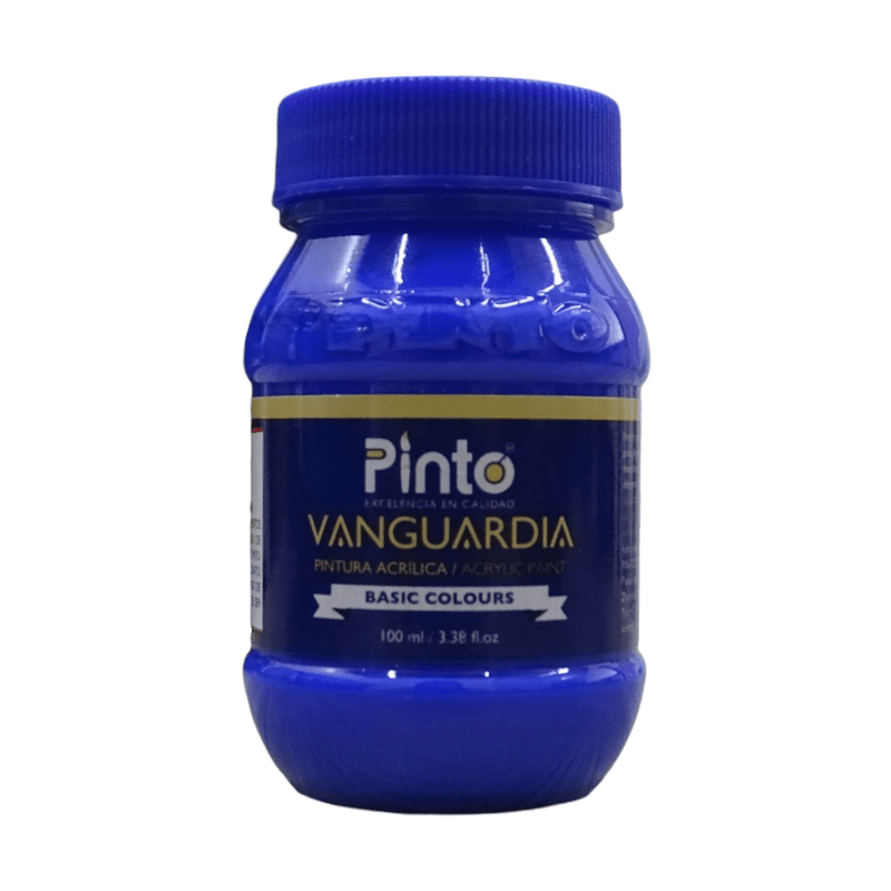 Pinto PINTO DISTRIBUIDORA, S.A. DE C.V. AZUL COBALTO PINTURA ACRILICA VANGUARDIA 100ML