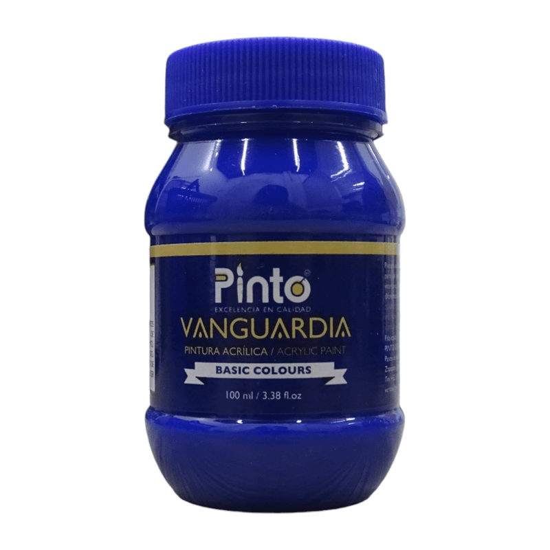 Pinto PINTO DISTRIBUIDORA, S.A. DE C.V. AZUL CYAN PINTURA ACRILICA VANGUARDIA 100ML