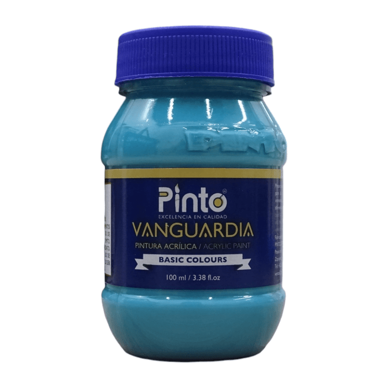 Pinto PINTO DISTRIBUIDORA, S.A. DE C.V. AZUL LAGUNA PINTURA ACRILICA VANGUARDIA 100ML