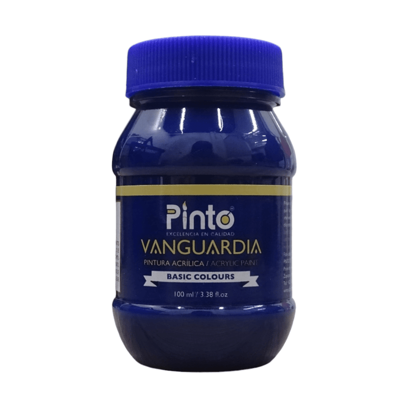 Pinto PINTO DISTRIBUIDORA, S.A. DE C.V. AZUL MEZCLILLA PINTURA ACRILICA VANGUARDIA 100ML