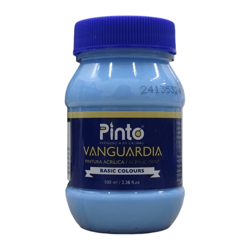 Pinto PINTO DISTRIBUIDORA, S.A. DE C.V. AZUL PASTEL PINTURA ACRILICA VANGUARDIA 100ML