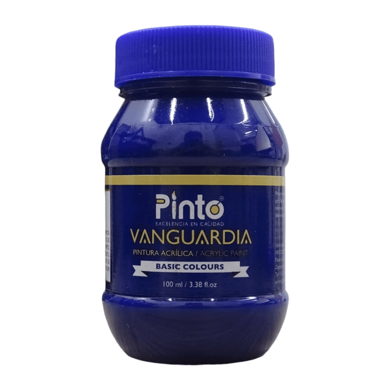 Pinto PINTO DISTRIBUIDORA, S.A. DE C.V. AZUL PHTHALO PINTURA ACRILICA VANGUARDIA 100ML