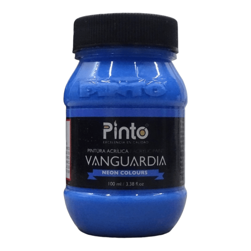 Pinto PINTO DISTRIBUIDORA, S.A. DE C.V. AZUL PINTURA ACRILICA VANGUARDIA NEON 100ML