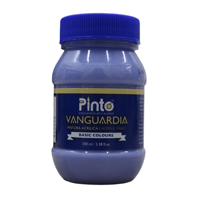 Pinto PINTO DISTRIBUIDORA, S.A. DE C.V. AZUL PLUMBAGO PINTURA ACRILICA VANGUARDIA 100ML