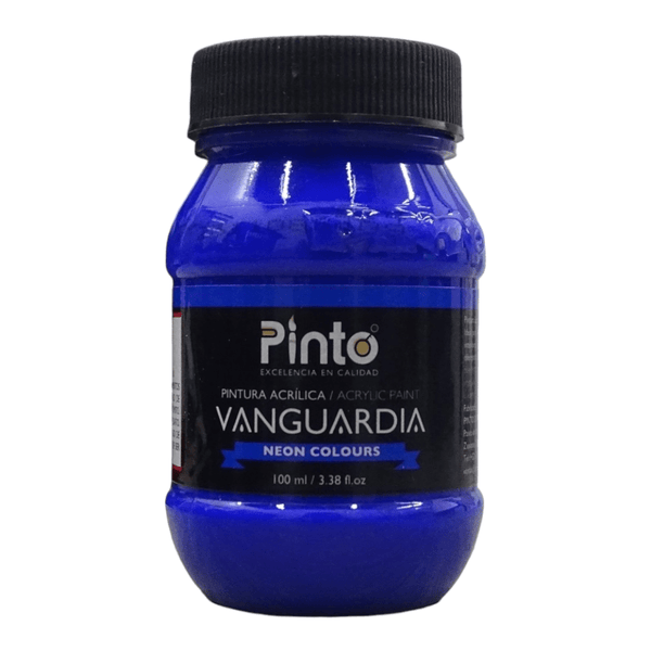 Pinto PINTO DISTRIBUIDORA, S.A. DE C.V. AZUL ZAFIRO PINTURA ACRILICA VANGUARDIA NEON 100ML