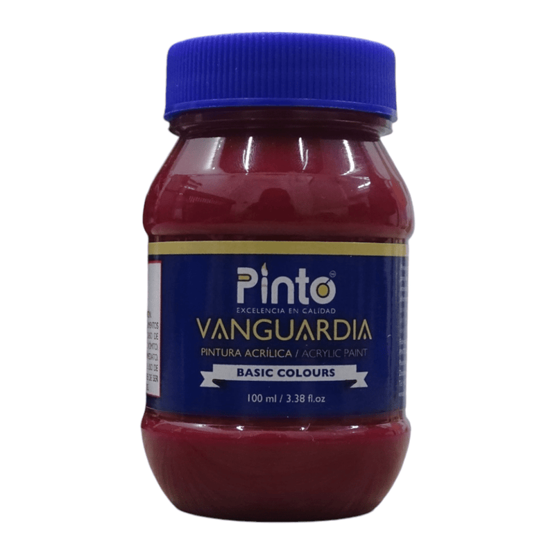 Pinto PINTO DISTRIBUIDORA, S.A. DE C.V. CARMIN PINTURA ACRILICA VANGUARDIA 100ML