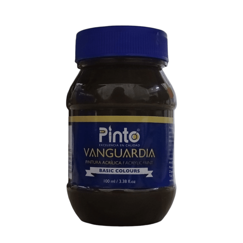 Pinto PINTO DISTRIBUIDORA, S.A. DE C.V. CHOCOLATE OBSCURO PINTURA ACRILICA VANGUARDIA 100ML