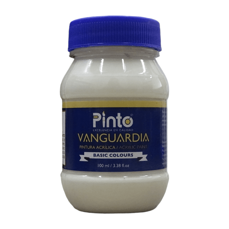 Pinto PINTO DISTRIBUIDORA, S.A. DE C.V. MANTEQUILLA CLARA PINTURA ACRILICA VANGUARDIA 100ML