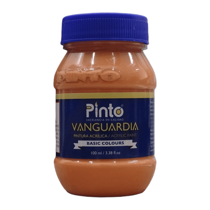 Pinto PINTO DISTRIBUIDORA, S.A. DE C.V. NARANJA CORAL PINTURA ACRILICA VANGUARDIA 100ML