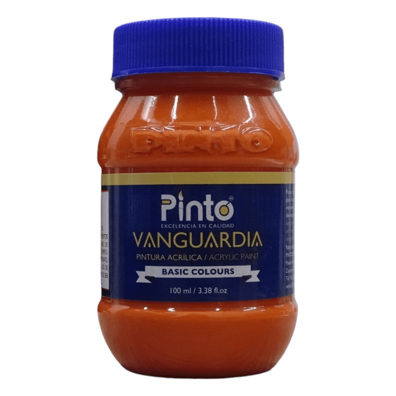 Pinto PINTO DISTRIBUIDORA, S.A. DE C.V. NARANJA PINTURA ACRILICA VANGUARDIA 100ML