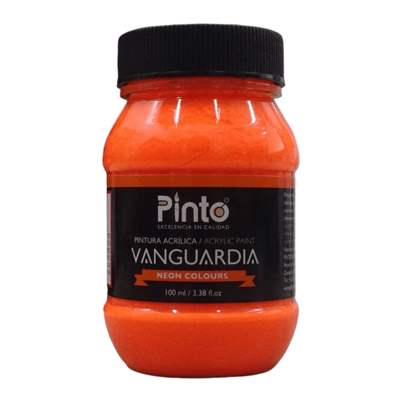 Pinto PINTO DISTRIBUIDORA, S.A. DE C.V. NARANJA PINTURA ACRILICA VANGUARDIA NEON 100ML