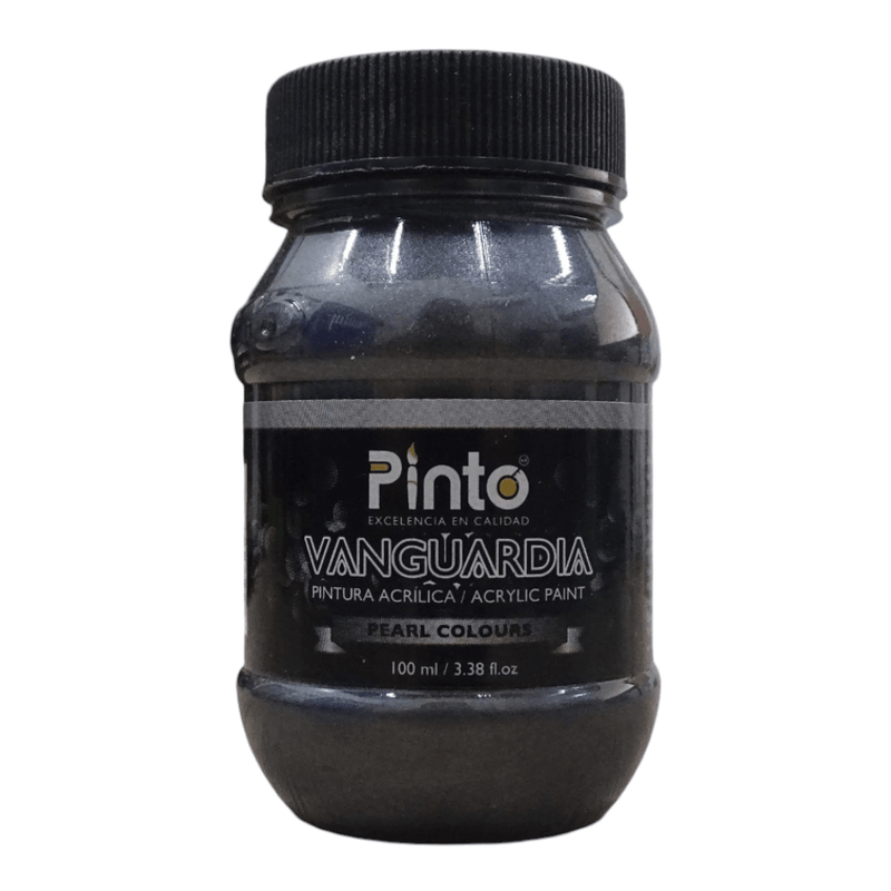 Pinto PINTO DISTRIBUIDORA, S.A. DE C.V. NEGRO PINTURA ACRILICA VANGUARDIA PERLA 100ML