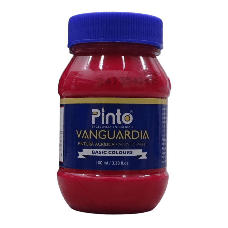 Pinto PINTO DISTRIBUIDORA, S.A. DE C.V. ROJO NAVIDAD PINTURA ACRILICA VANGUARDIA 100ML