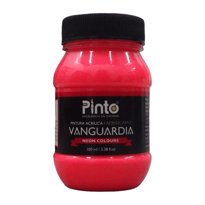 Pinto PINTO DISTRIBUIDORA, S.A. DE C.V. ROJO PINTURA ACRILICA VANGUARDIA NEON 100ML