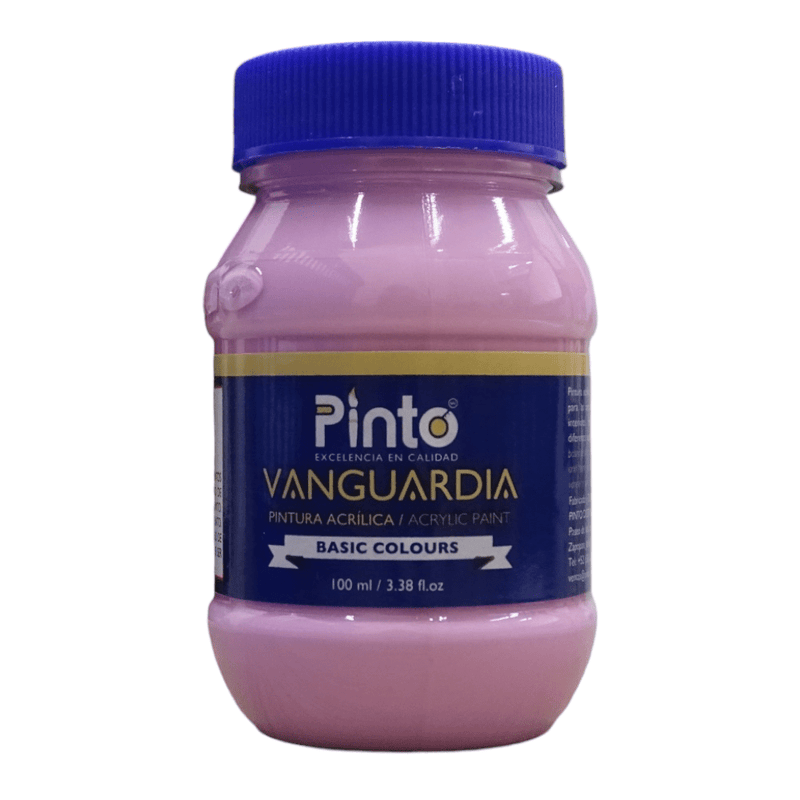 Pinto PINTO DISTRIBUIDORA, S.A. DE C.V. ROSA BEBE PINTURA ACRILICA VANGUARDIA 100ML