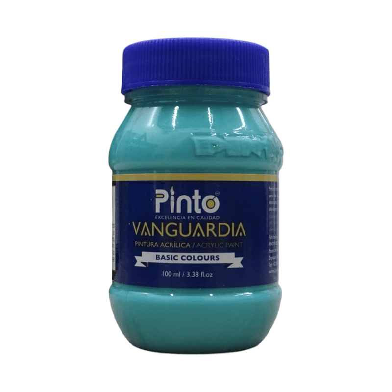 Pinto PINTO DISTRIBUIDORA, S.A. DE C.V. VERDE JADE PINTURA ACRILICA VANGUARDIA 100ML