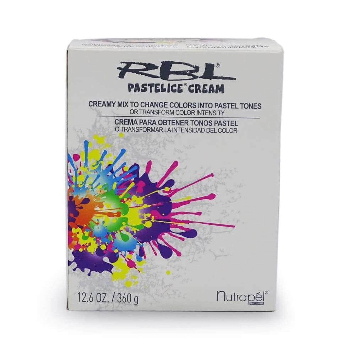 RBL COMERCIAL FRADE, S.A. DE C.V. CREMA RBL 360GR PARA OBTENER TONOS PASTEL