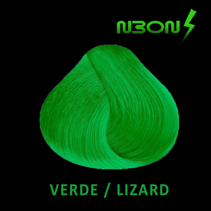 RBL COMERCIAL FRADE, S.A. DE C.V. TINTE RBL SEMI-PERMANENTE 90GR NEON VERDE / LIZARD