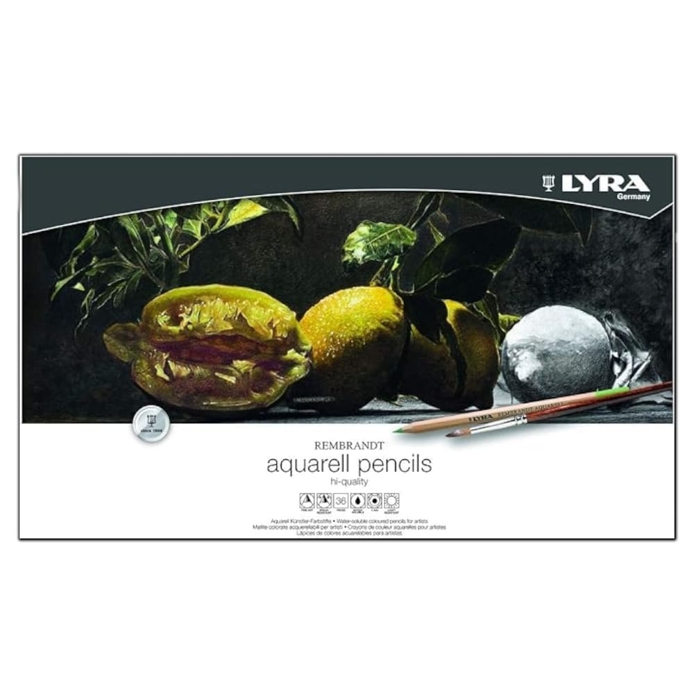 REMBRANDT ARTE, DIXON COMERCIALIZADORA, SA DE CV LAPIZ COLOR REMBRANDT C/36PZ ACUARELABLES