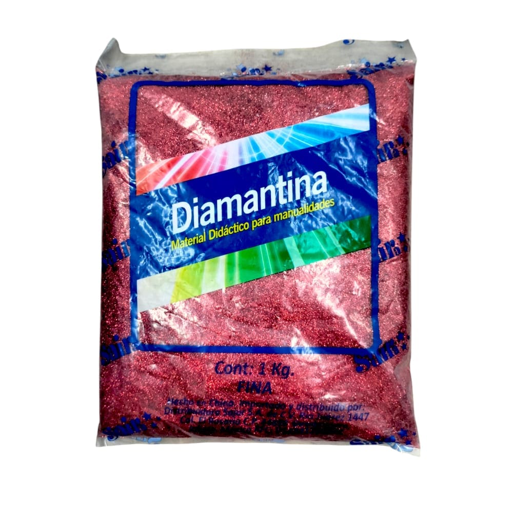 Saira DISTRIBUIDORA SAJOR, S.A. DE C.V. DIAMANTINA FINA 1KG 01 ROJO