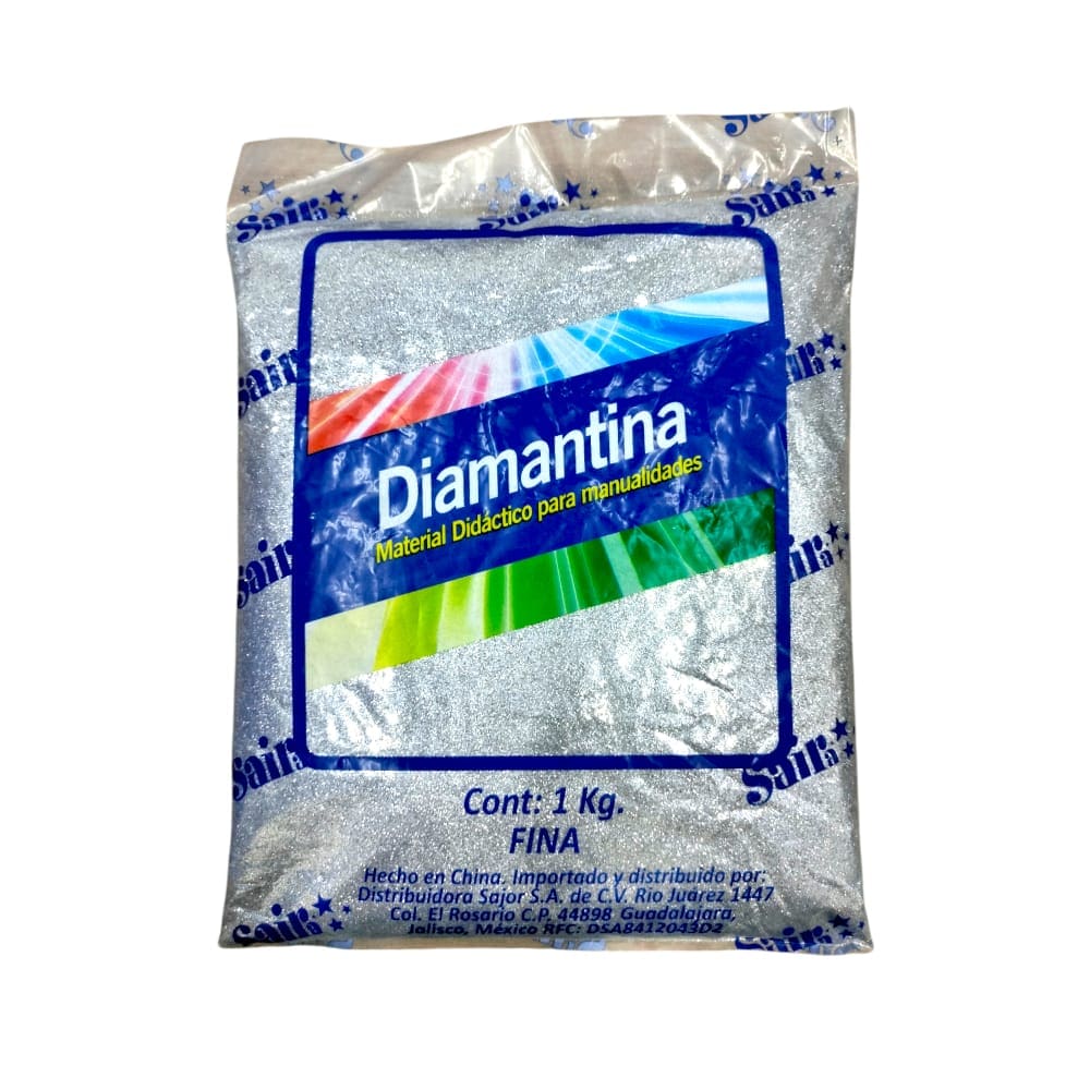 Saira DISTRIBUIDORA SAJOR, S.A. DE C.V. DIAMANTINA FINA 1KG 14 PLATA