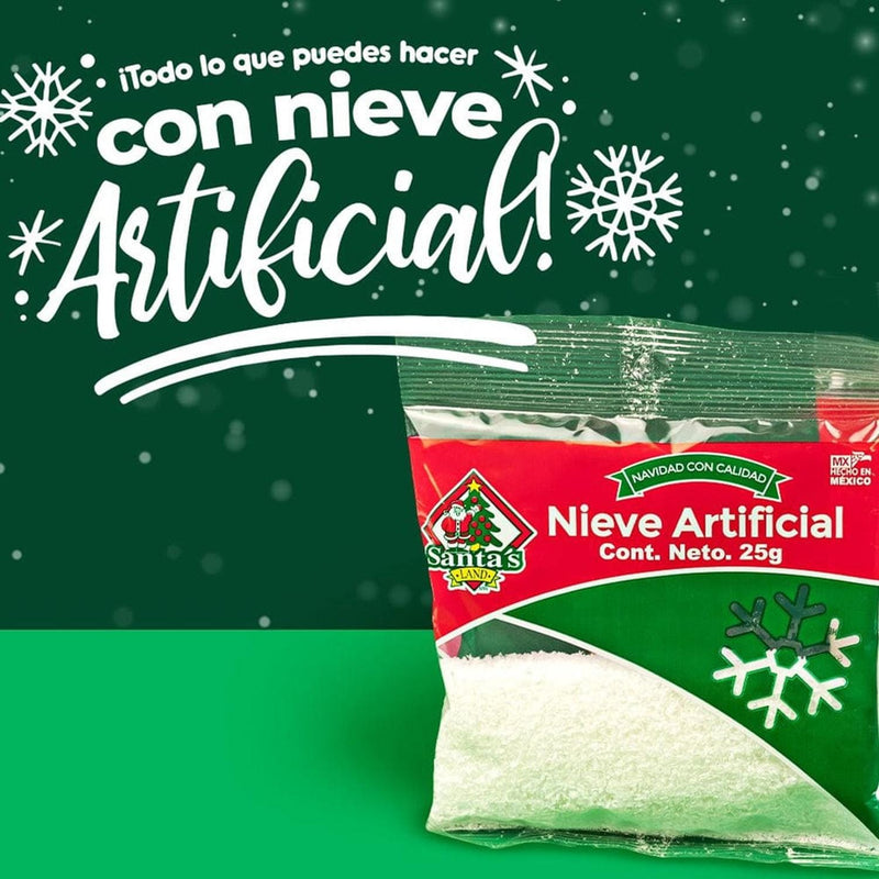 Santa´s Land JANEL (SANTA'S LAND), S.A. DE C.V. BOLSA 25GR NIEVE ARTIFICIAL