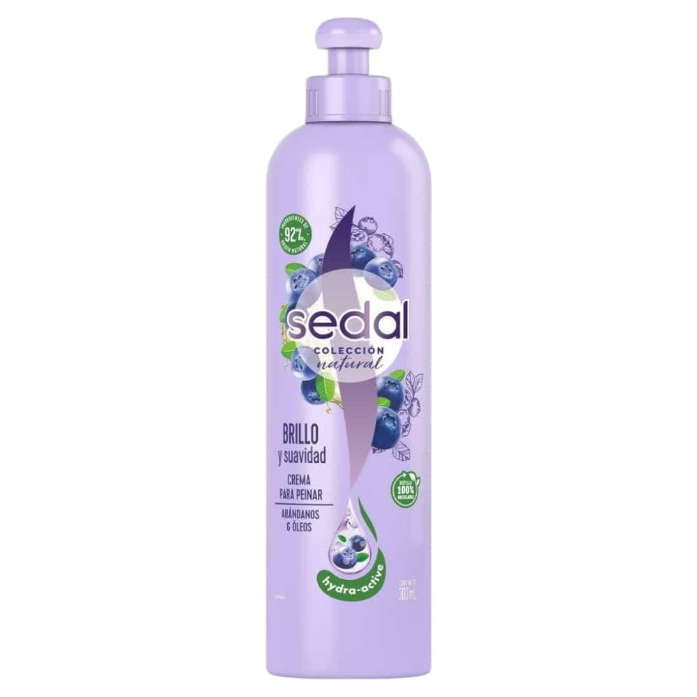 Sedal MOEDANOS OTC, S.A. DE C.V. SEDAL CREMA P/PEINAR 300ML BRILLO Y SUAVIDAD