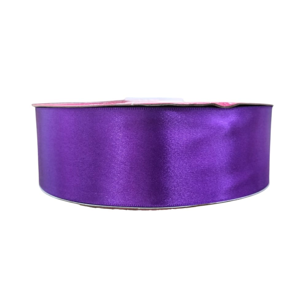 Selanusa SEDERIA LA NUEVA, S.A. DE C.V. LISTON SATINADO 2 CARAS C/50M #9 MORADO