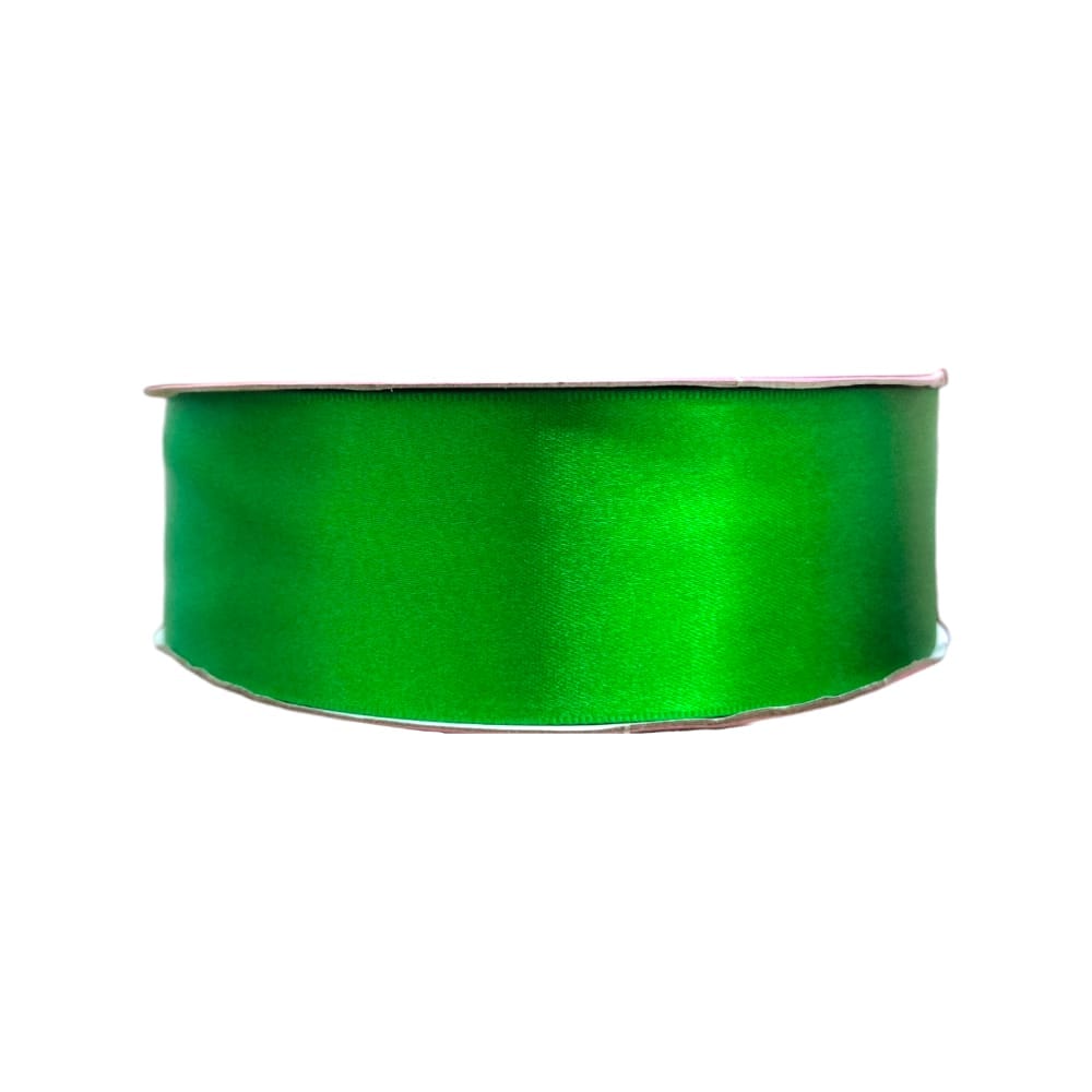 Selanusa SEDERIA LA NUEVA, S.A. DE C.V. LISTON SATINADO 2 CARAS C/50M #9 VERDE BANDERA