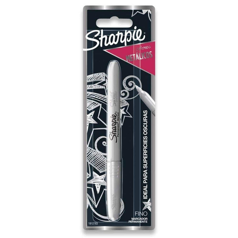 Sharpie NEWELL BRANDS DE MEXICO, S.A. DE C.V. MARCADOR SHARPIE METALICO C/1PZ PLATA