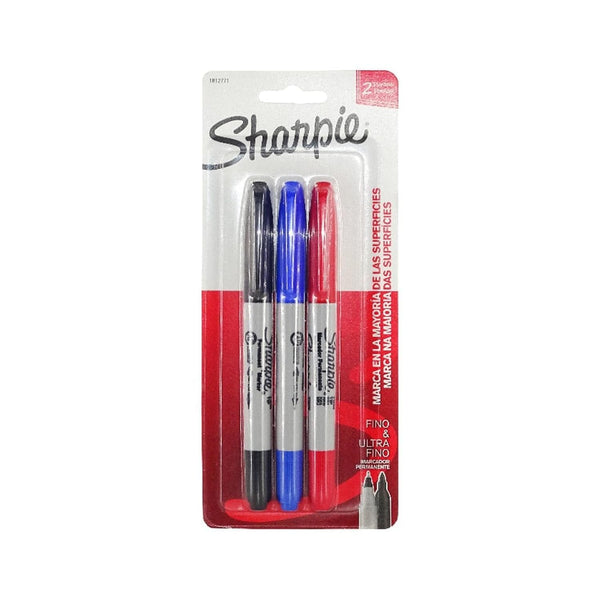 Sharpie NEWELL BRANDS DE MEXICO, S.A. DE C.V. MARCADOR SHARPIE TWIN TIP C/3PZ SURTIDO