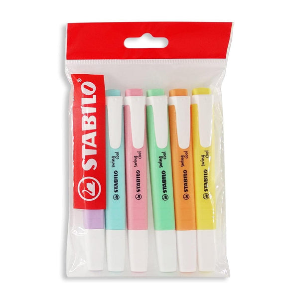 Stabilo LA ESTILOGRAFICA, SA DE CV MARCATEXTOS STABILO SWING COOL CON 6PZ PASTEL