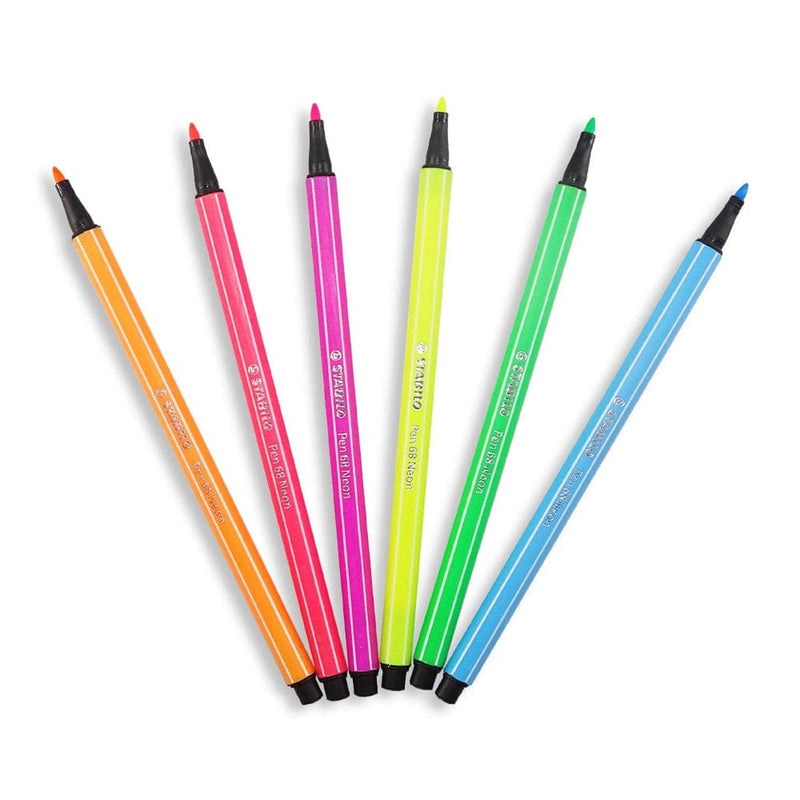 Stabilo LA ESTILOGRAFICA, SA DE CV ROTULADORES STABILO PEN 68 CON 6PZ COLORES NEON