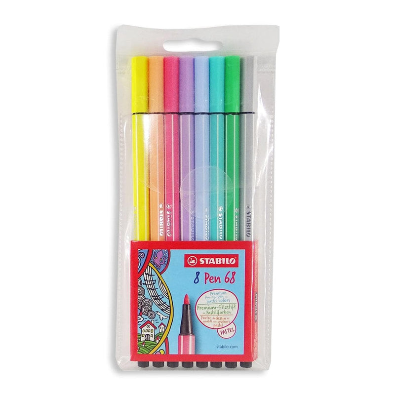 Stabilo LA ESTILOGRAFICA, SA DE CV ROTULADORES STABILO PEN 68 CON 8PZ COLORES PASTEL