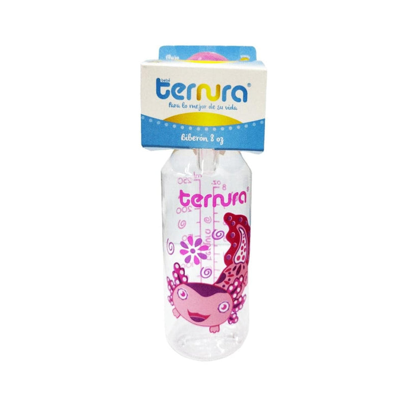 Ternura W.A. CARTER, S.A. DE C.V. BIBERON DECORADO 8OZ CARITAS