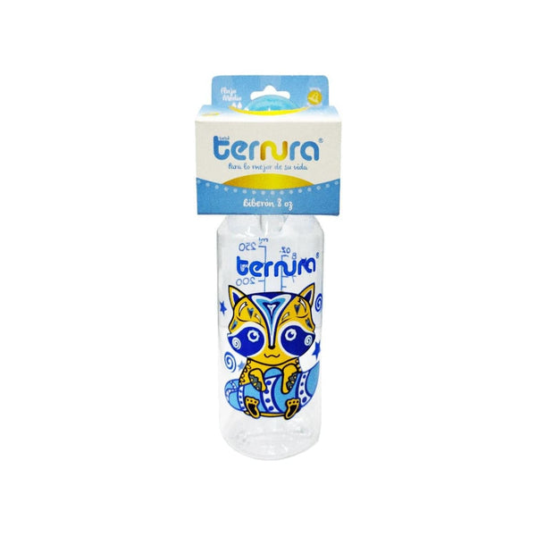 Ternura W.A. CARTER, S.A. DE C.V. BIBERON DECORADO 8OZ CARITAS