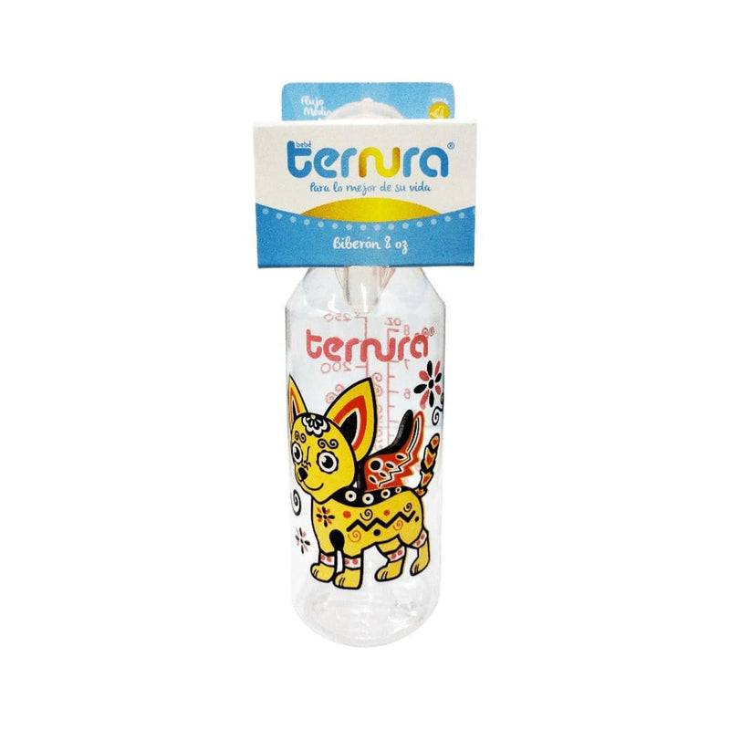 Ternura W.A. CARTER, S.A. DE C.V. BIBERON DECORADO 8OZ CARITAS