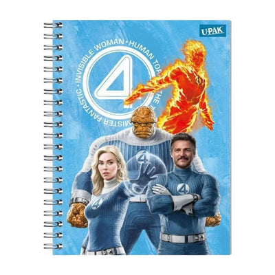 Upak UPAK, CORPORACION IMPRESORA, SA DE CV CUADERNO GLADIADOR C/100H C7 4 FANTASTICOS