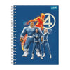 Upak UPAK, CORPORACION IMPRESORA, SA DE CV CUADERNO GLADIADOR C/100H C7 4 FANTASTICOS