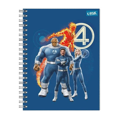 Upak UPAK, CORPORACION IMPRESORA, SA DE CV CUADERNO GLADIADOR C/100H C7 4 FANTASTICOS